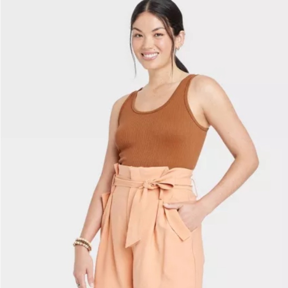 A New Day Brown Tank Top size XL. New with tags.